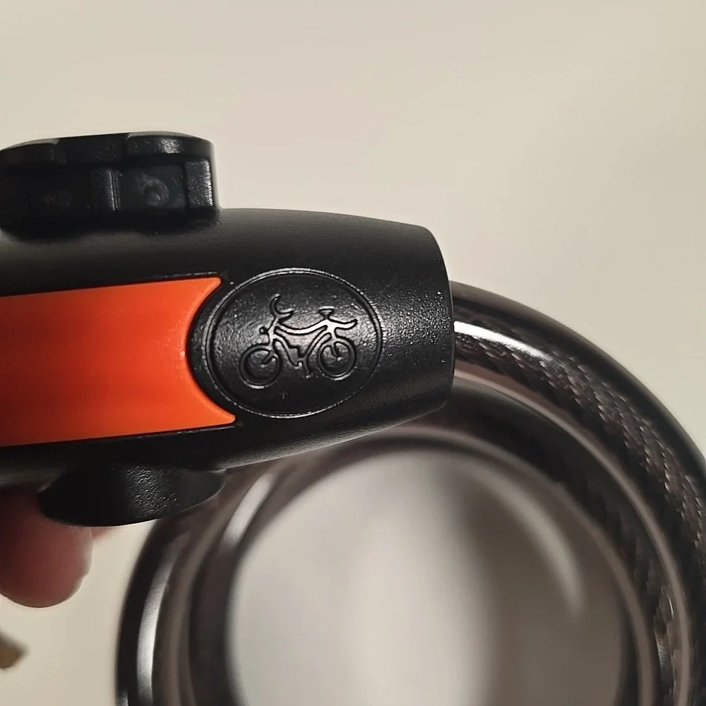 Bike Lock, 1/2 Inch Thick Bike Lock Cable Coiled Secure Bicycle‎ Lock with Keys